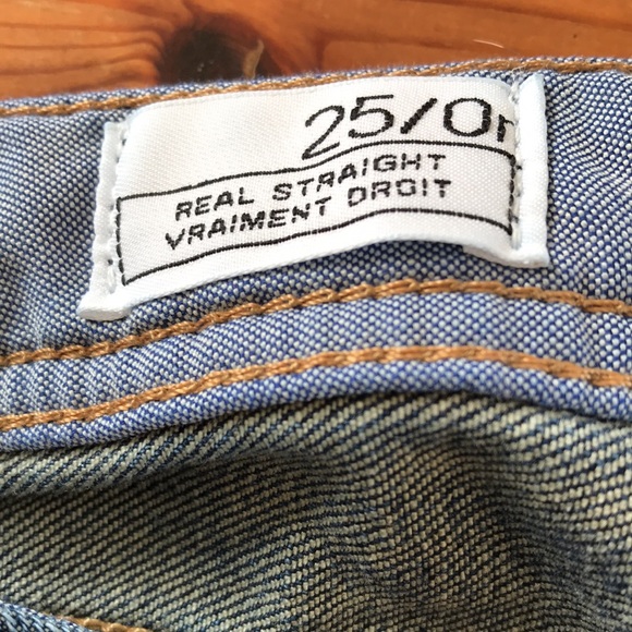 Gap 1969 real straight jeans size 25 - Picture 7 of 10